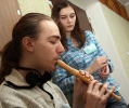 Игра на флейте