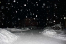 Над «Гайдаром» снежная ночь