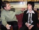 Встреча с Любой и Никитой Дорофеевыми 30 января 2005 года